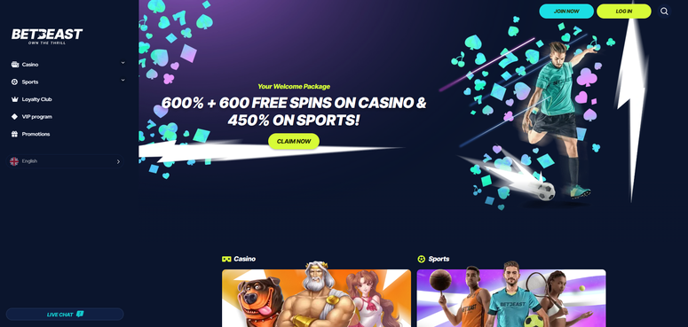 Gameplay betbeast casino